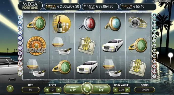 Mega Fortune at KingsBet